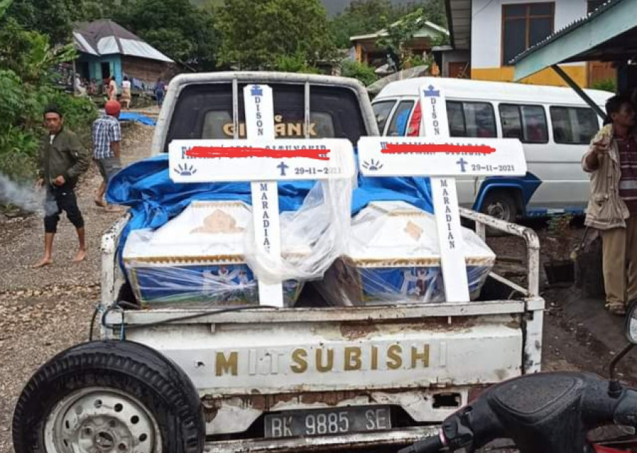 Buntut Pilkades Dairi, Warga Desa Paropo Terima Kiriman 2 Peti Mati