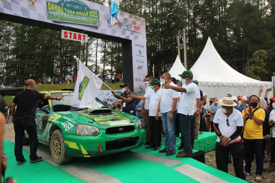 Toba Pulp Lestari Dukung Penuh Danau Toba Rally 2021 untuk Membangkitkan Pariwisata