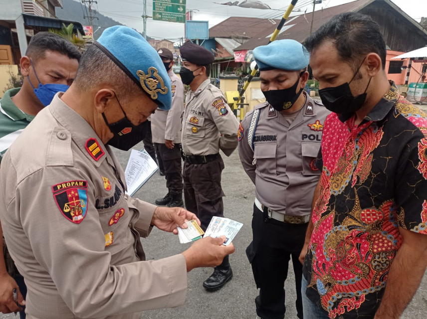 Anggota Polres Simalungun Mendadak di Test Urine, Hasilnya Negatif Narkoba