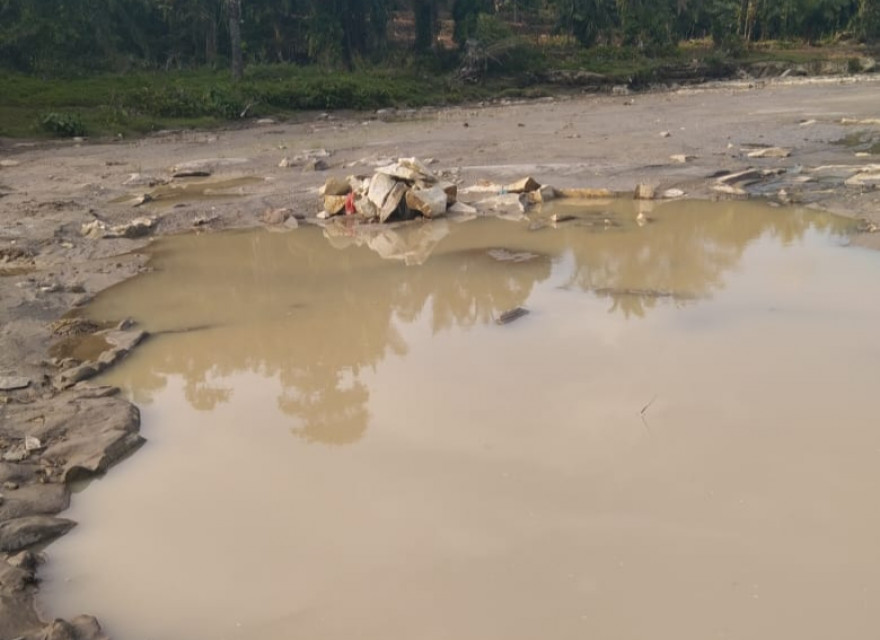 Terungkap, Pemilik Tangkahan Batu Omset Rp1 juta Perhari di Aliran Sungai Bah Bolon