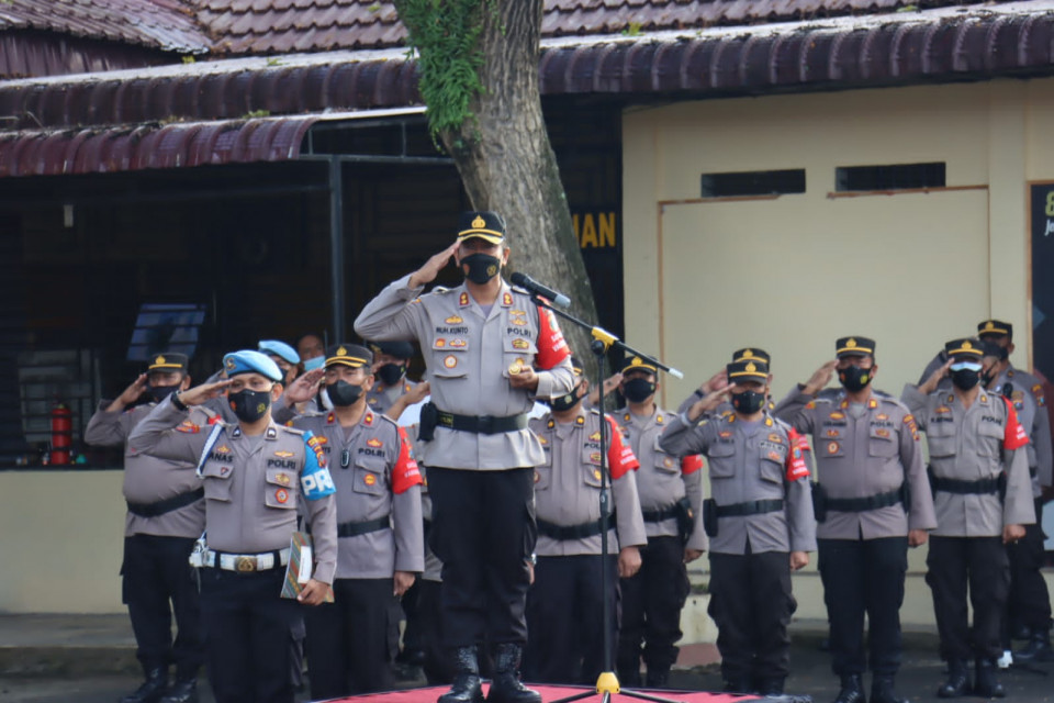 Kapolres Tebingtinggi Pimpin Upacara HKN, \"Jangan Jadikan Upacara Ini Sebagai Rutinitas Biasa\"