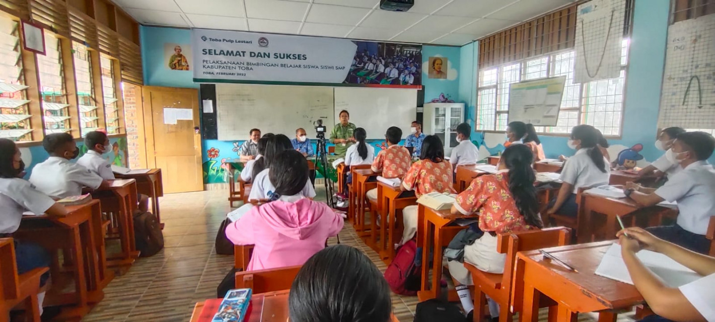 PT TPL Meyelenggarakan Bimbingan Belajar dan Psikotest Tingkat SMP se-Kabupaten Toba