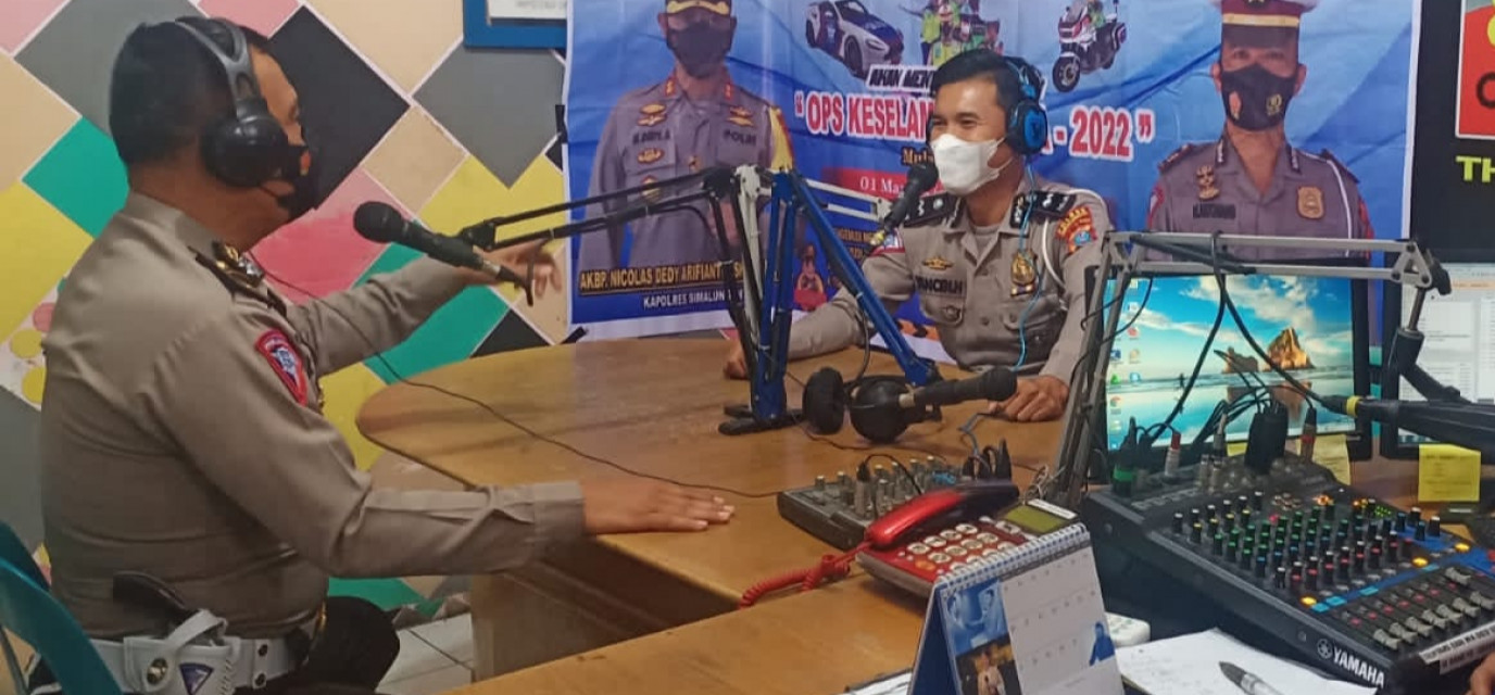 Polres Simalungun Sosialisasi Tertib Lalu lintas