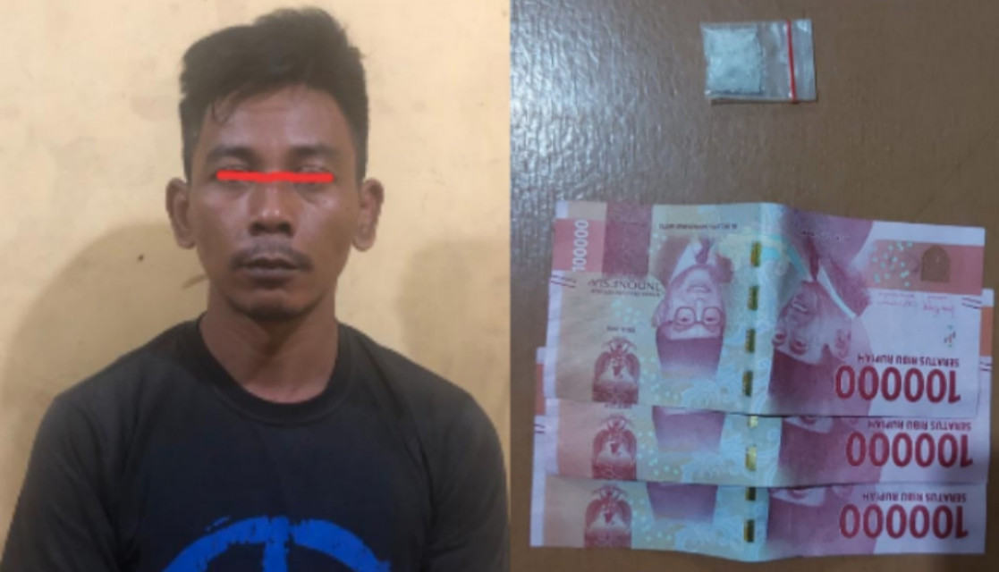Miliki Sabu 0.99 Gram, Pria Asal Kecamatan Ujung Padang Diringkus Polisi