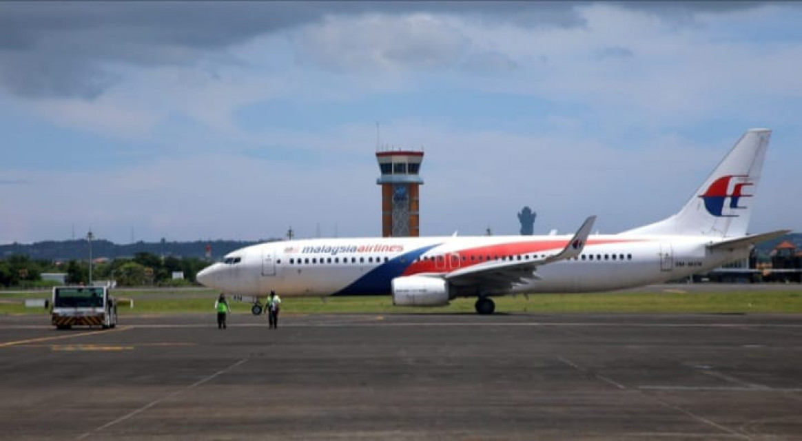 Malaysia Airlines Terbang Perdana dengan Rute Kuala Lumpur-Bandara Internasional I Gusti Ngurah Rai