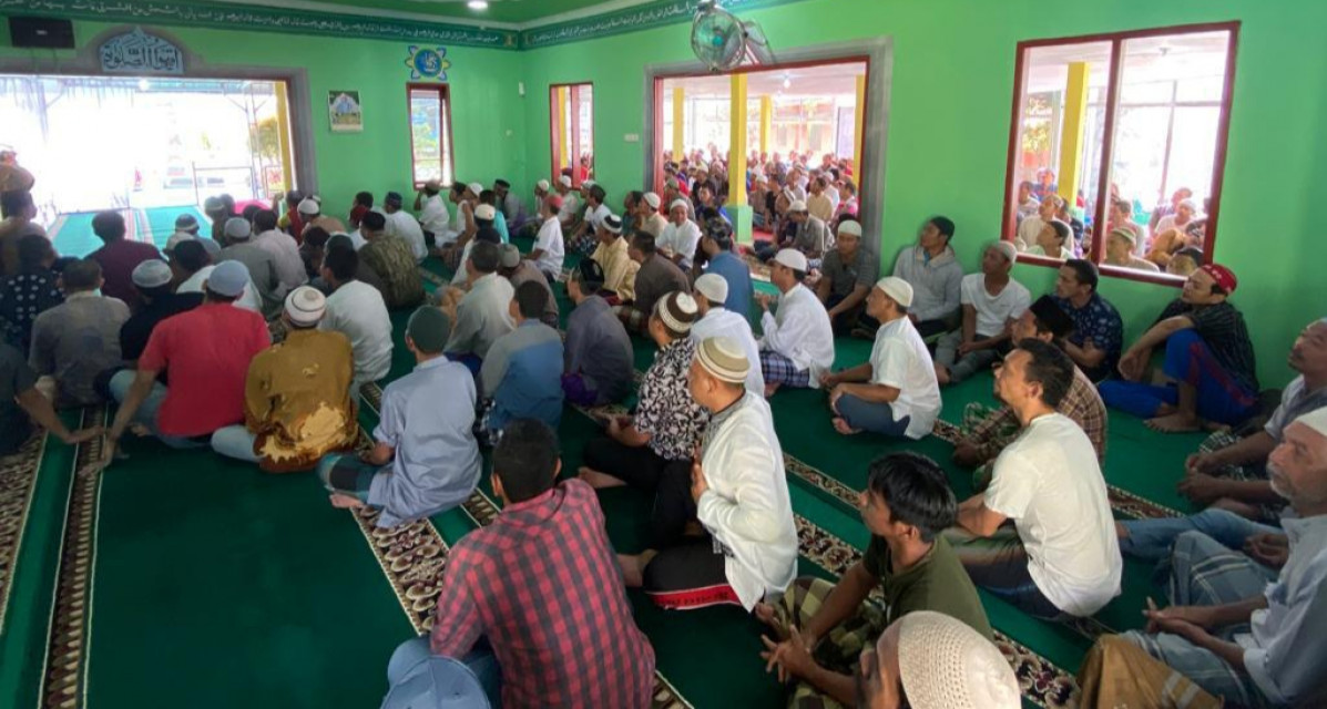 Lapas Narkotika Klas II A Pematangsiantar Peringati Isra Miraj sekaligus Sambut Bulan  Ramadhan 1443 H Bersama Warga Binaan