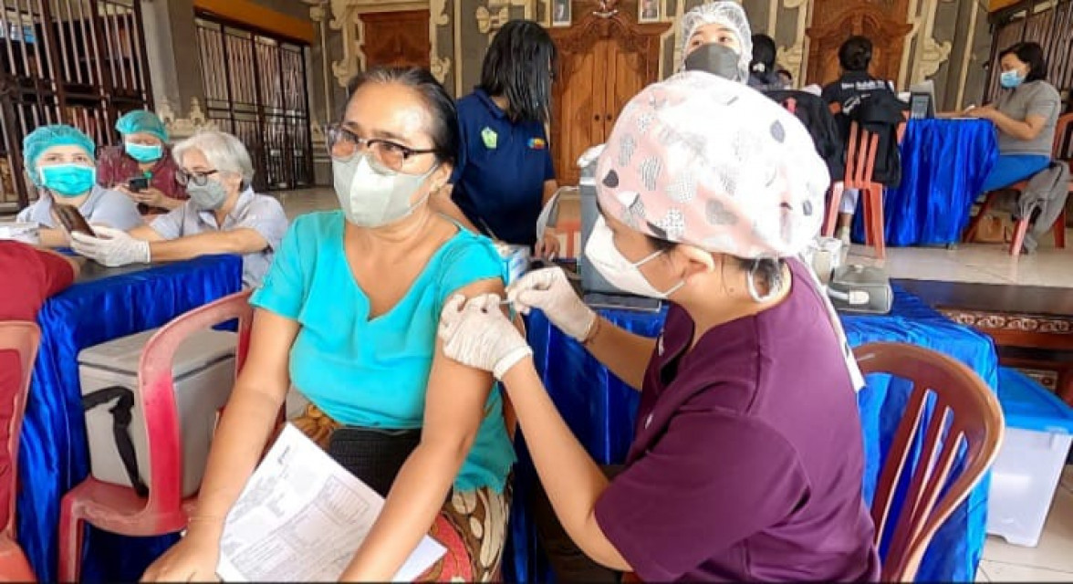 Polsek Denpasar Laksanakan Gebyar Vaksin Booster