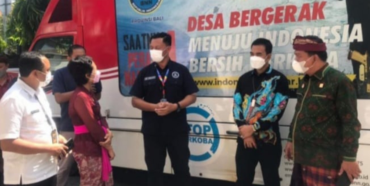 Kanwil dan Plt Kalapas Perempuan Kelas II A Kerobokan Kunjungi BNNP Bali