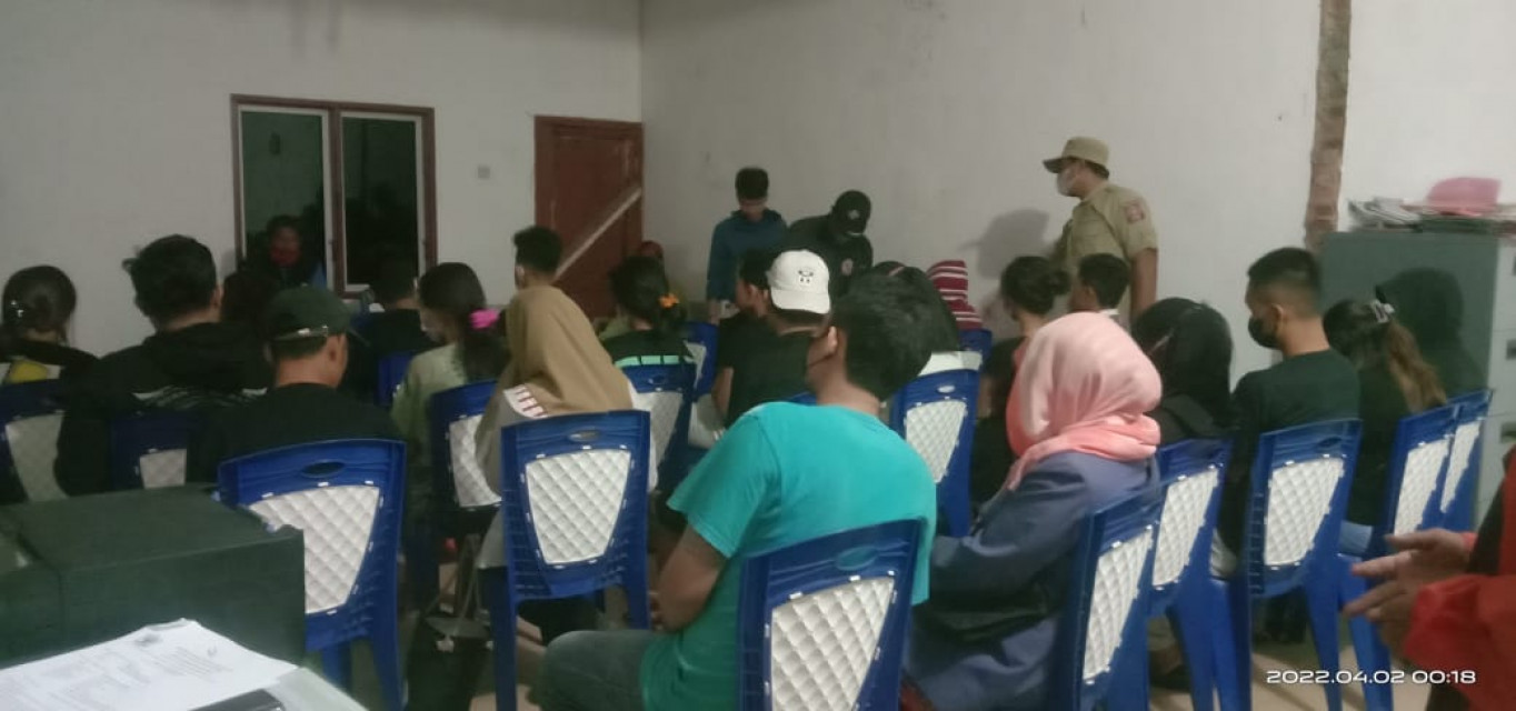 Dinas Sosial P3A Kota Pematangsiantar Jaring 12 Pasangan Bukan Suami Istri