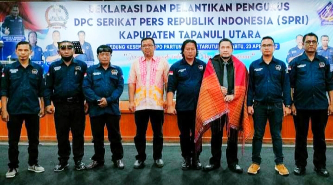 Ketua Umum SPRI Melantik Lamhot Silaban ST sebagai Ketua DPC Taput