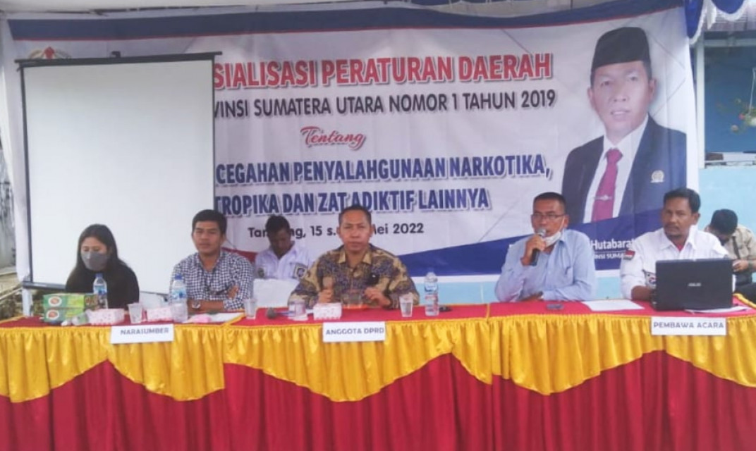 JTP Hutabarat :  Sumatera Utara Peringkat Satu Peredaran dan Penyalahgunaan Narkoba di Indonesia