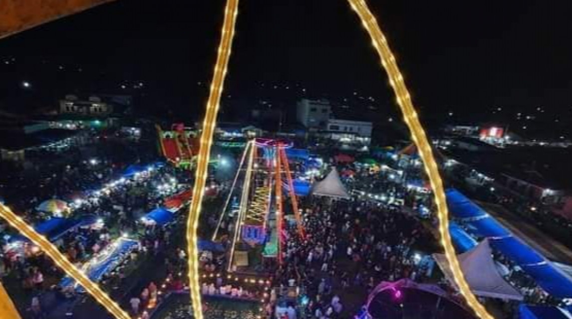 Sewa Tempat Jualan di Pasar Malam Rambung Merah 2-4 Juta, Eka : Bukan Sewa Tempat tetapi Retribusi Ikhlas Hati