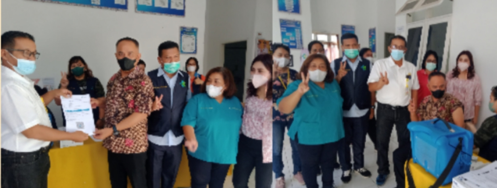 Hari Ini, Seluruh Nakes Kabupaten Simalungun Secara Serentak Disuntik Vaksin Booster