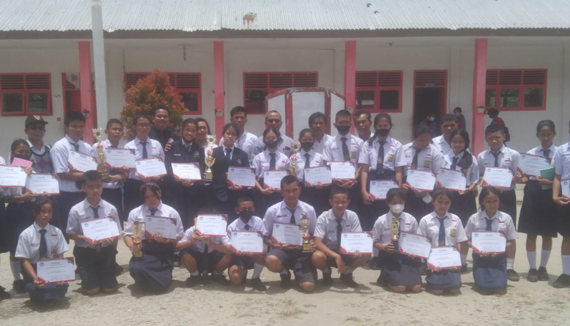 LCC Tingkat Kecamatan Tarutung, SD Santa Maria dan SMP N 2 Raih Juara 1