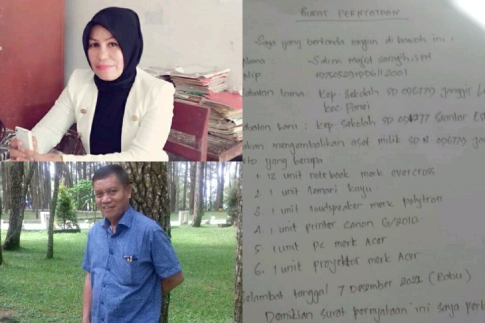 Dilaporkan ke Inspektorat, Salina Majid Kembalikan Puluhan Inventaris Sekolah \'Tak Sesuai LPJ\'