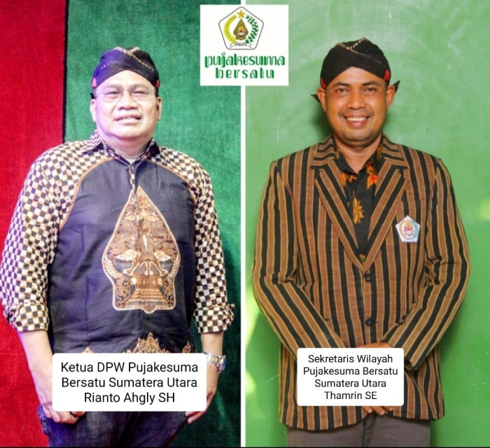 Duet Anto Genk dan Thamrin Pimpin Ketua DPP Pujakesuma Bersatu Sumut