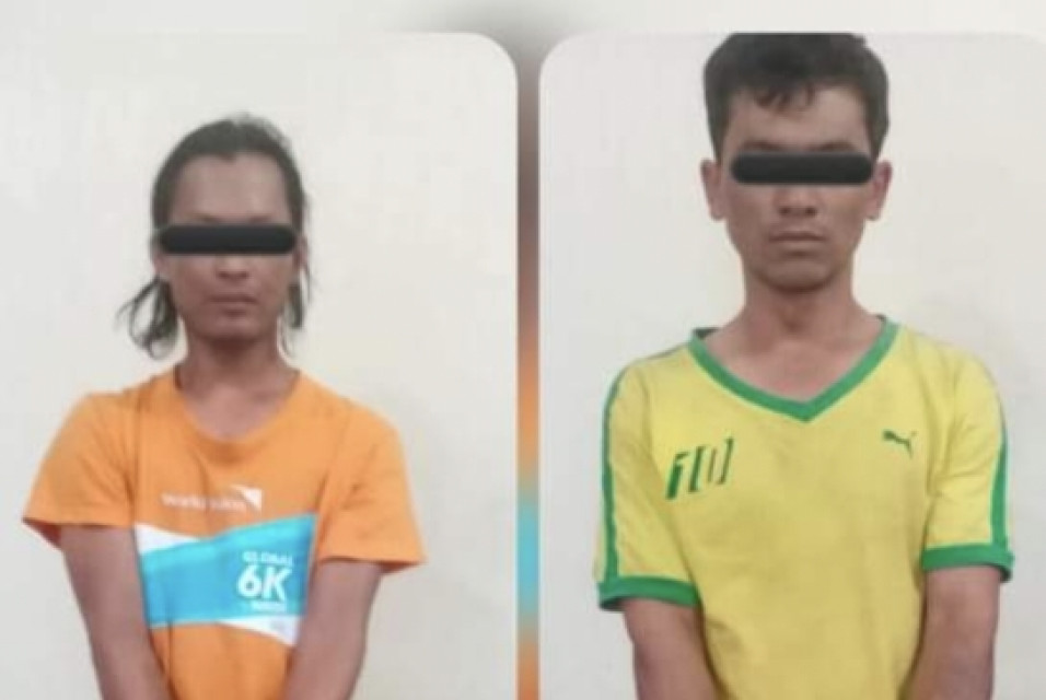 Sat Narkoba Polres Tanah Karo Tangkap Dua Pria Pemilik Sabu
