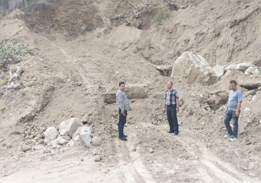 Polres Taput Tutup Aktifitas Tambang Galian Batu Illegal di Muara Taput