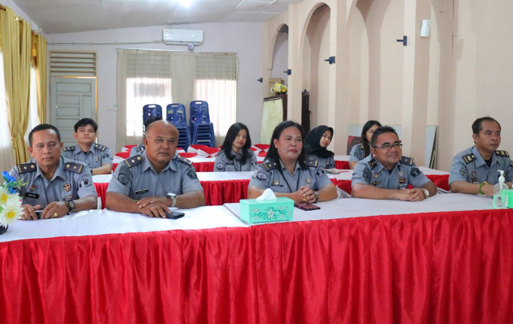 Lapas Kelas II A Pematang Siantar Hadiri Undangan Supervisi