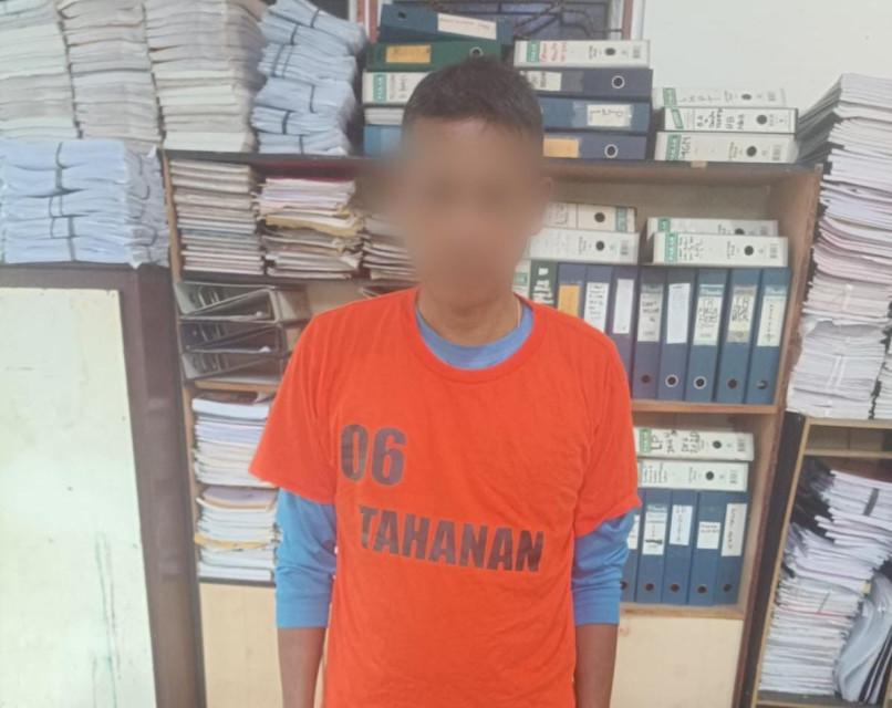 Nongkrong di Warung Tuak, Pengedar Ganja Ditangkap Polisi Narkoba Simalungun