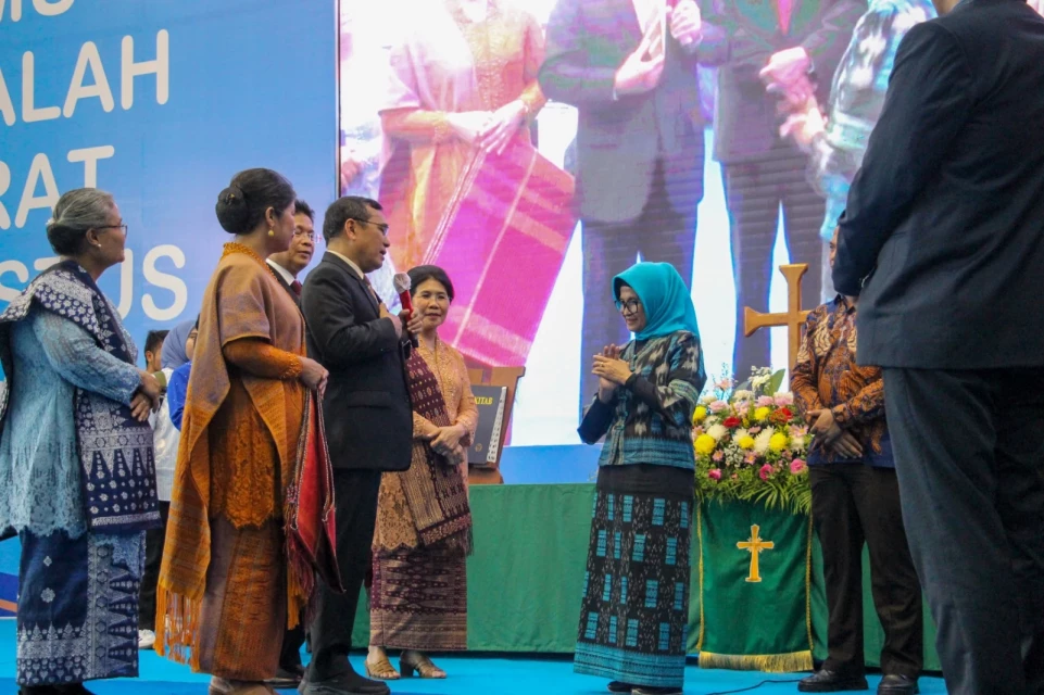 Pesta Puncak Jubileum 125 Tahun Zending HKBP, dr Susanti Diulosi