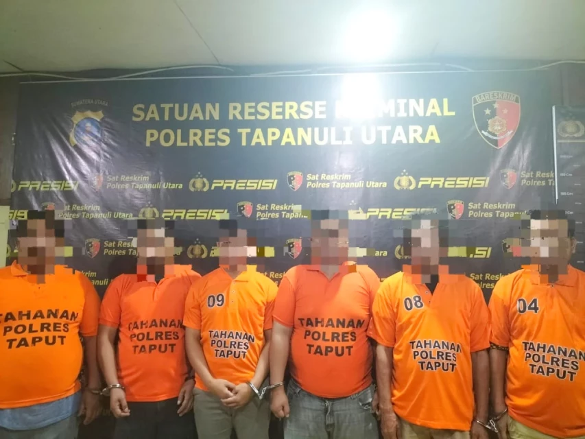 Pelaku Penganiayaan Supir Travel Tiomas Ditahan Polres Taput