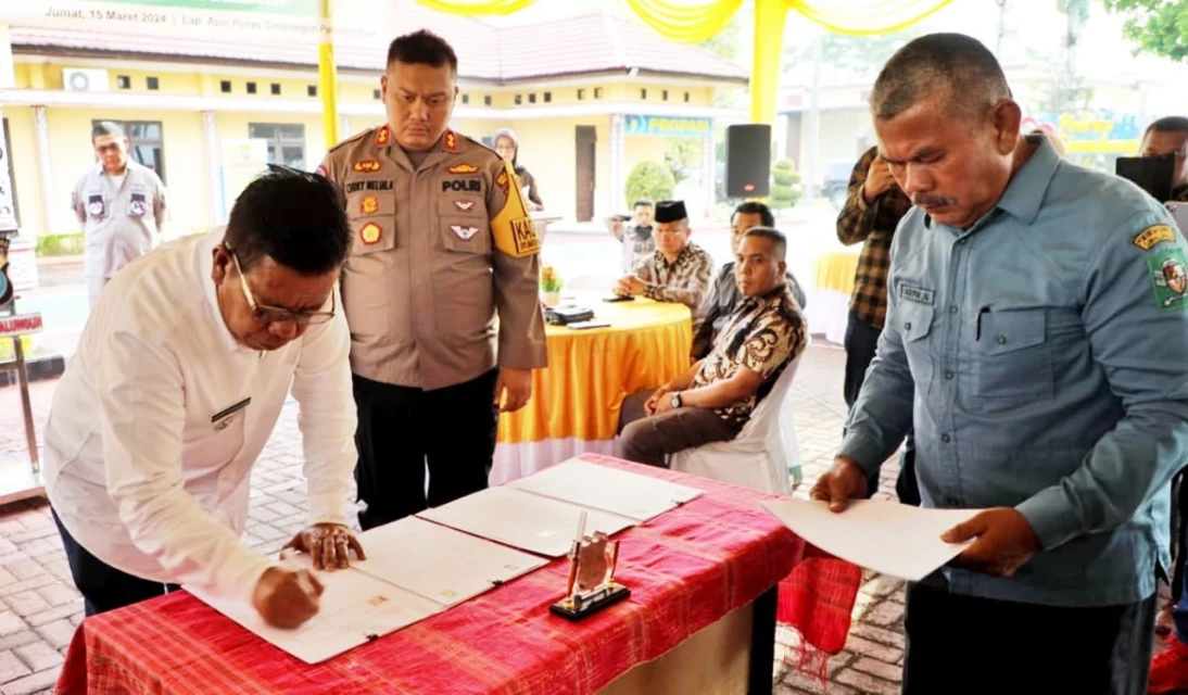 Ciptakan Kondisi Kamtibmas Di Bulan Ramdhan, Forkopimda Simalungun Gelar Rakor