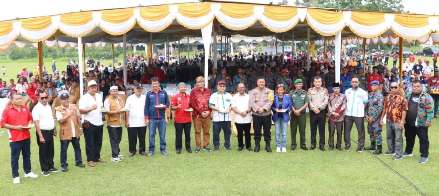 Wabup Simalungun Hadiri Peringatan Hari Buruh Internasional Tahun 2024