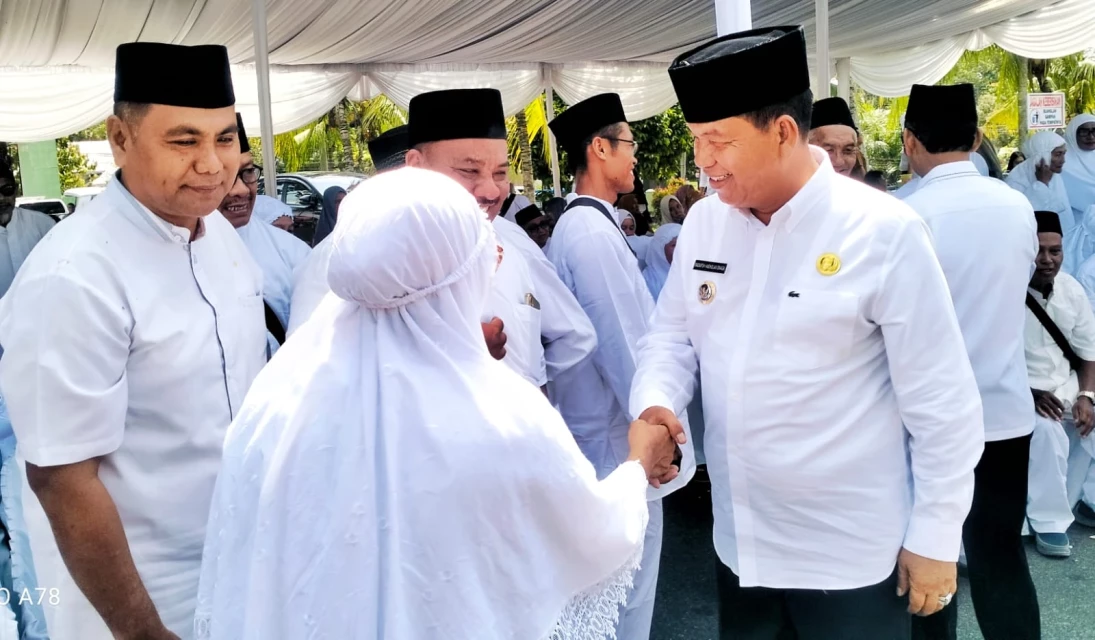 Pemkab Simalungun Tepung Tawari Jamaah Calhaj Tahun 2024