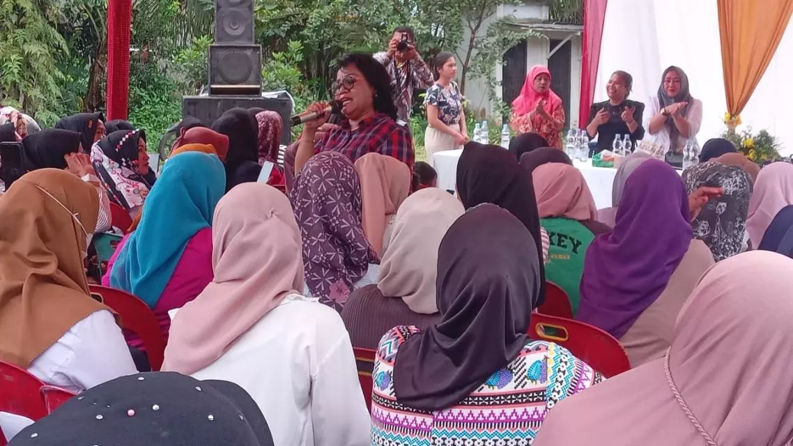 Tim Perempuan Tangguh Bandar Marsilam Semangat Menangkan Radiapoh-Azi