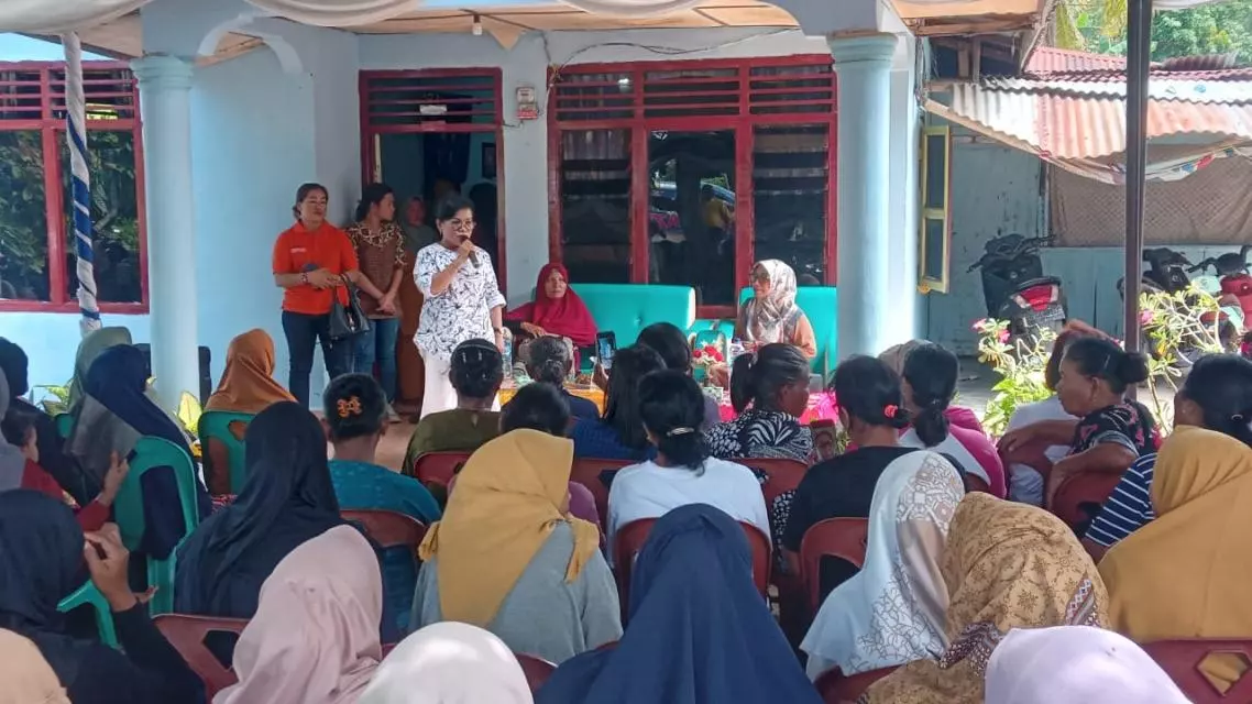 Tim Tangguh Perempuan di Kecamatan Bandar Doakan RHS-Azi Menang