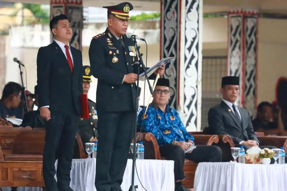 Sekda Kota Siantar bersama OPD Ikutin Upacara Hari Pahlawan