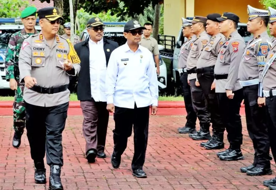 Wakil Bupati Simalungun Hadiri Apel Gabungan Siaga Bencana